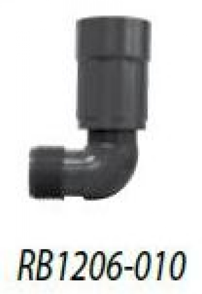 PVC-Winkelstück - Typenreihe RB1200 - 1“ AG x 1“ IG, Schwenkstück - Typ RB1206010